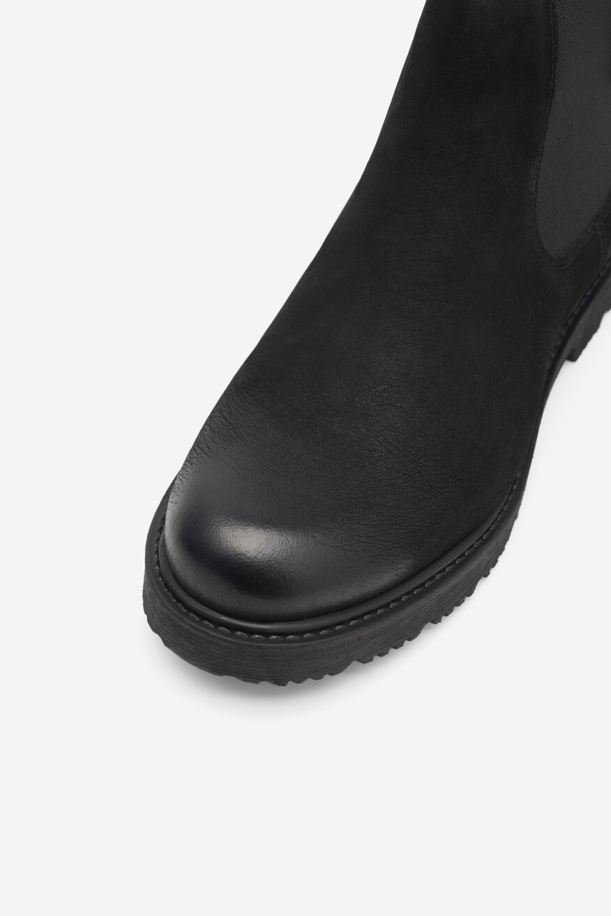 Sztyblety skórzane ocieplane