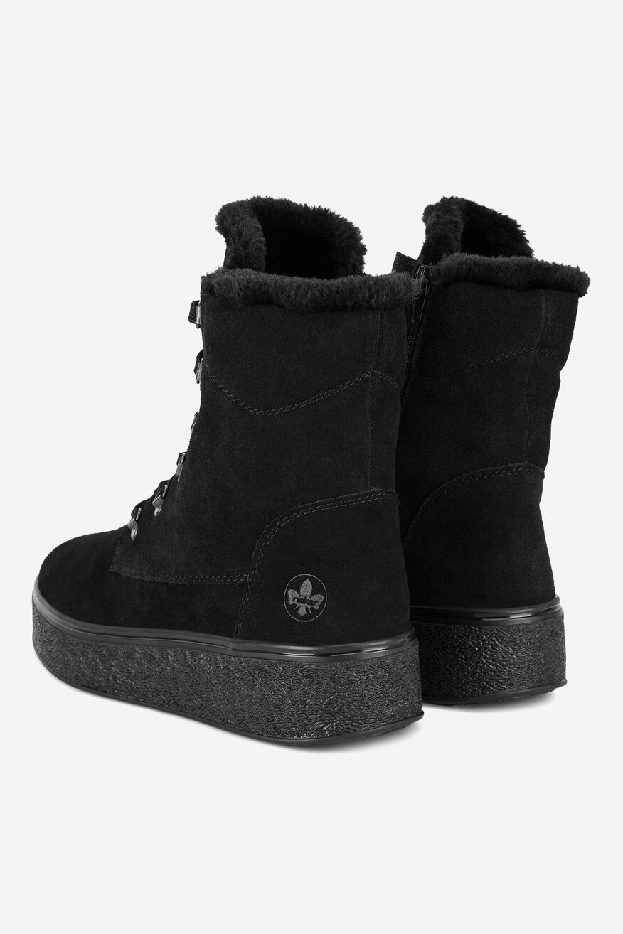 Trzewiki skórzane ocieplane