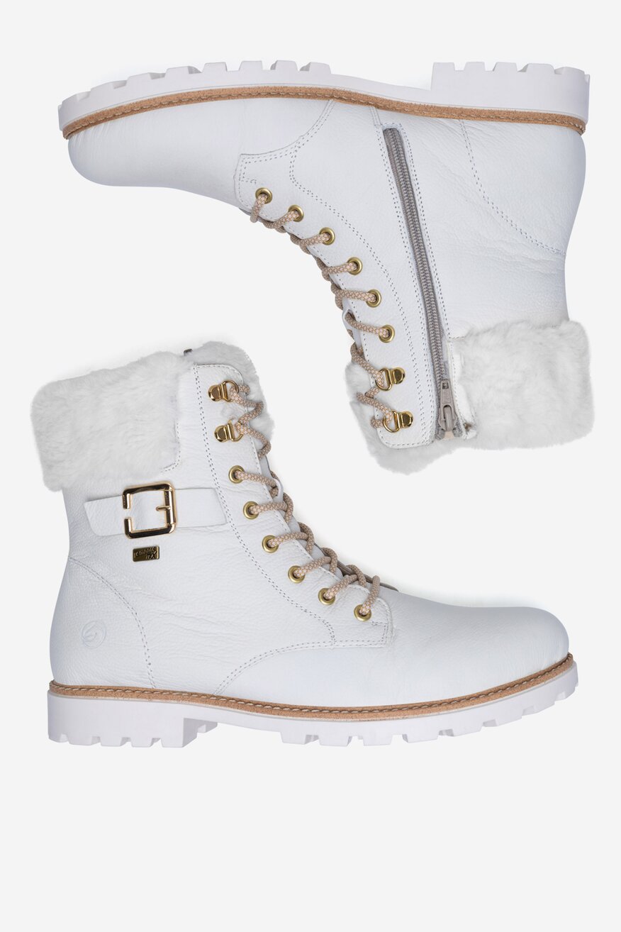 Trzewiki skórzane ocieplane