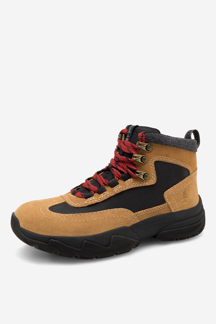 Trzewiki skórzane sportowe