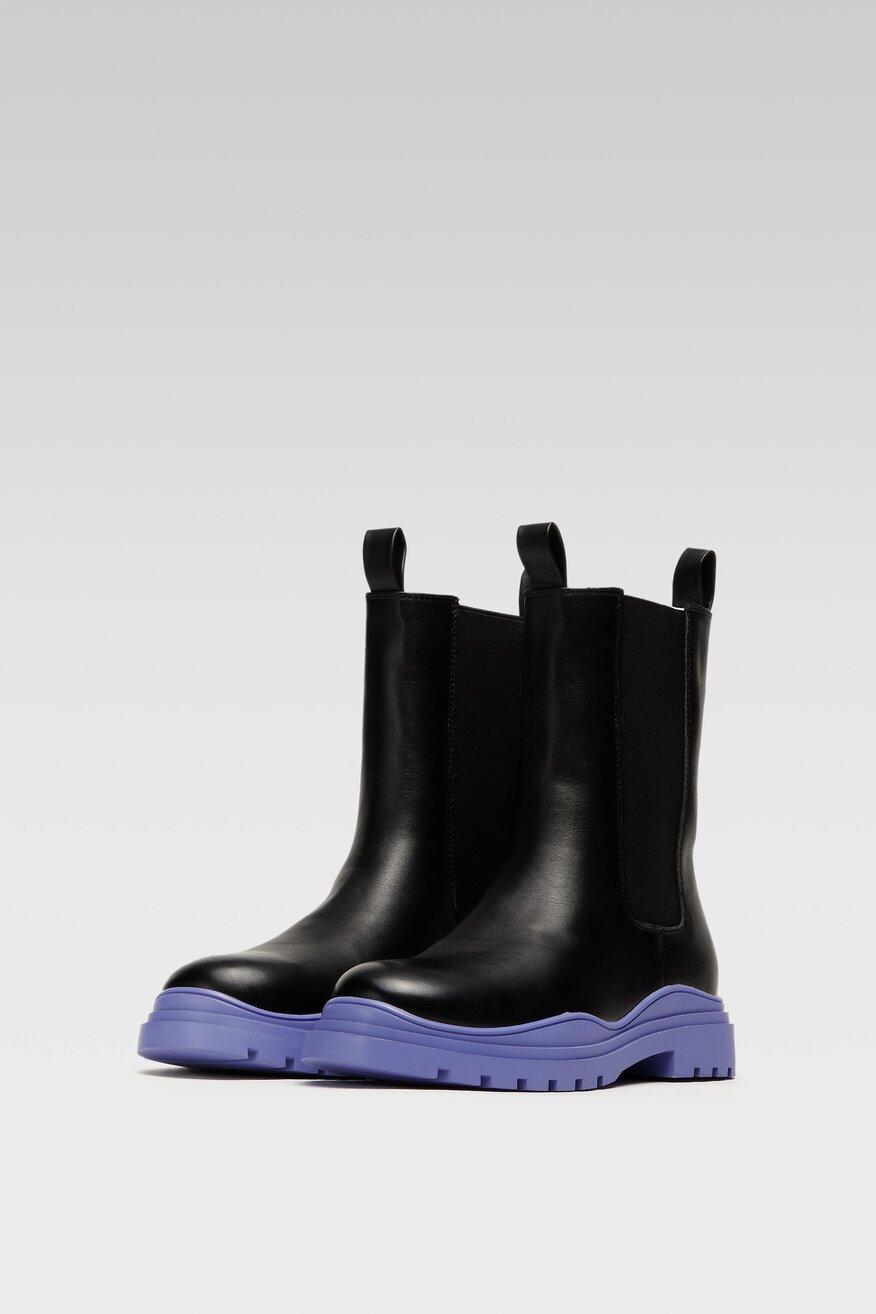 Sztyblety na grubej podeszwie