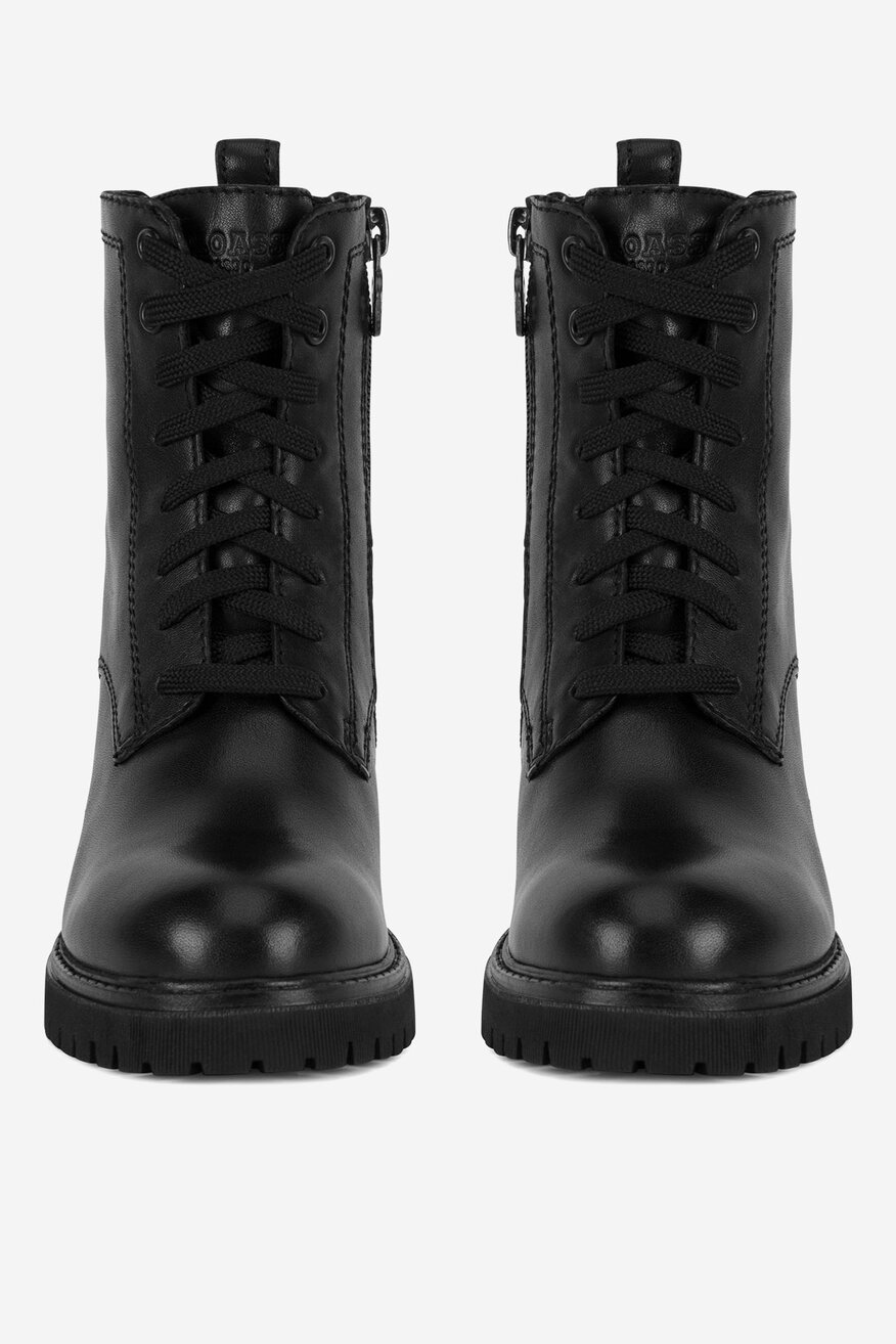 Trzewiki skórzane ocieplane