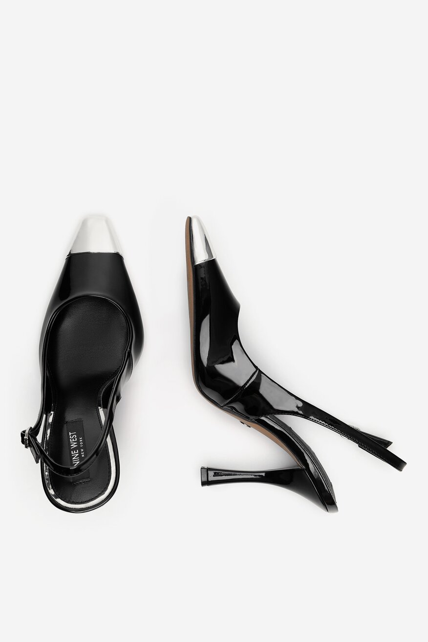 Czółenka lakierowane