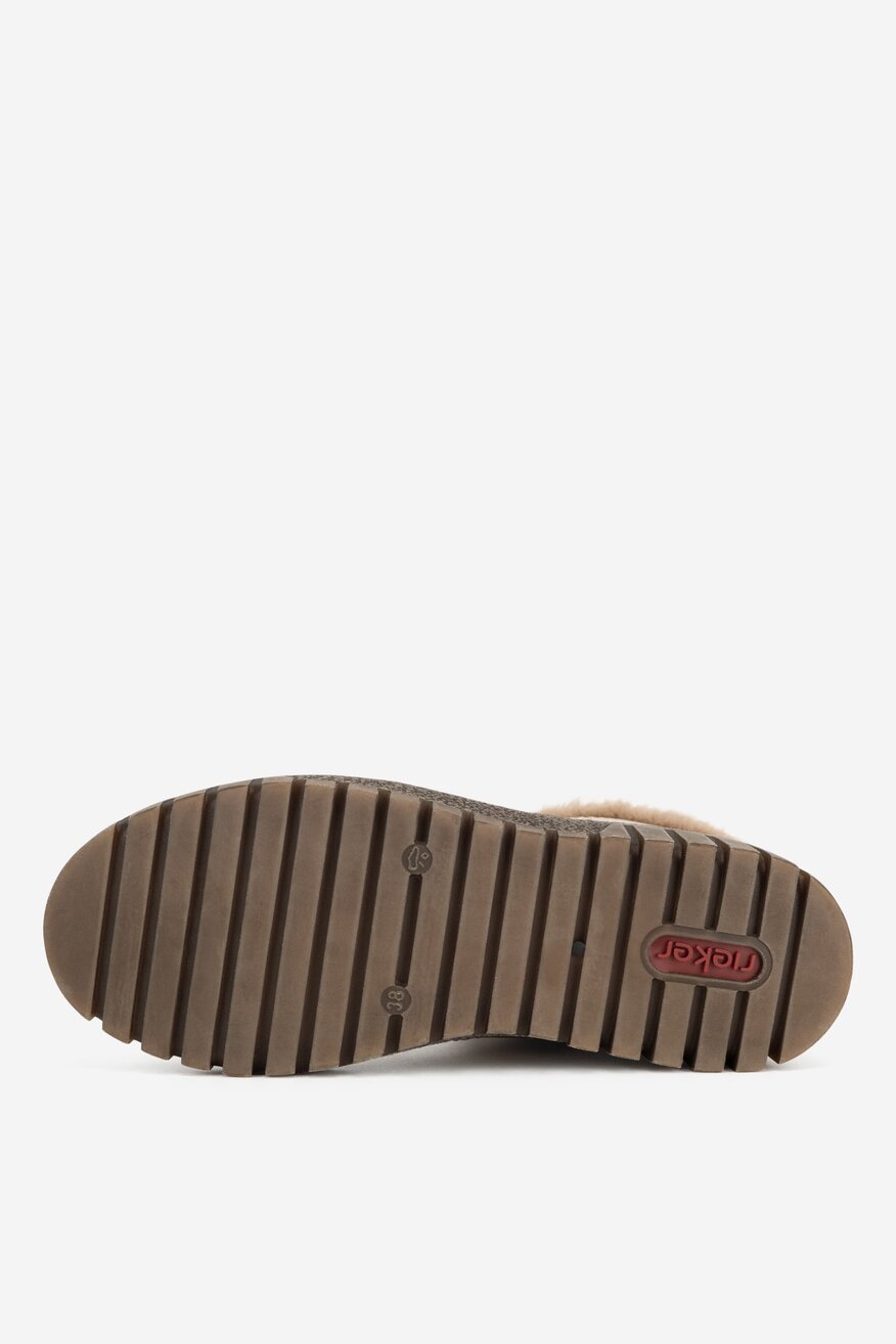 Trzewiki skórzane ocieplane