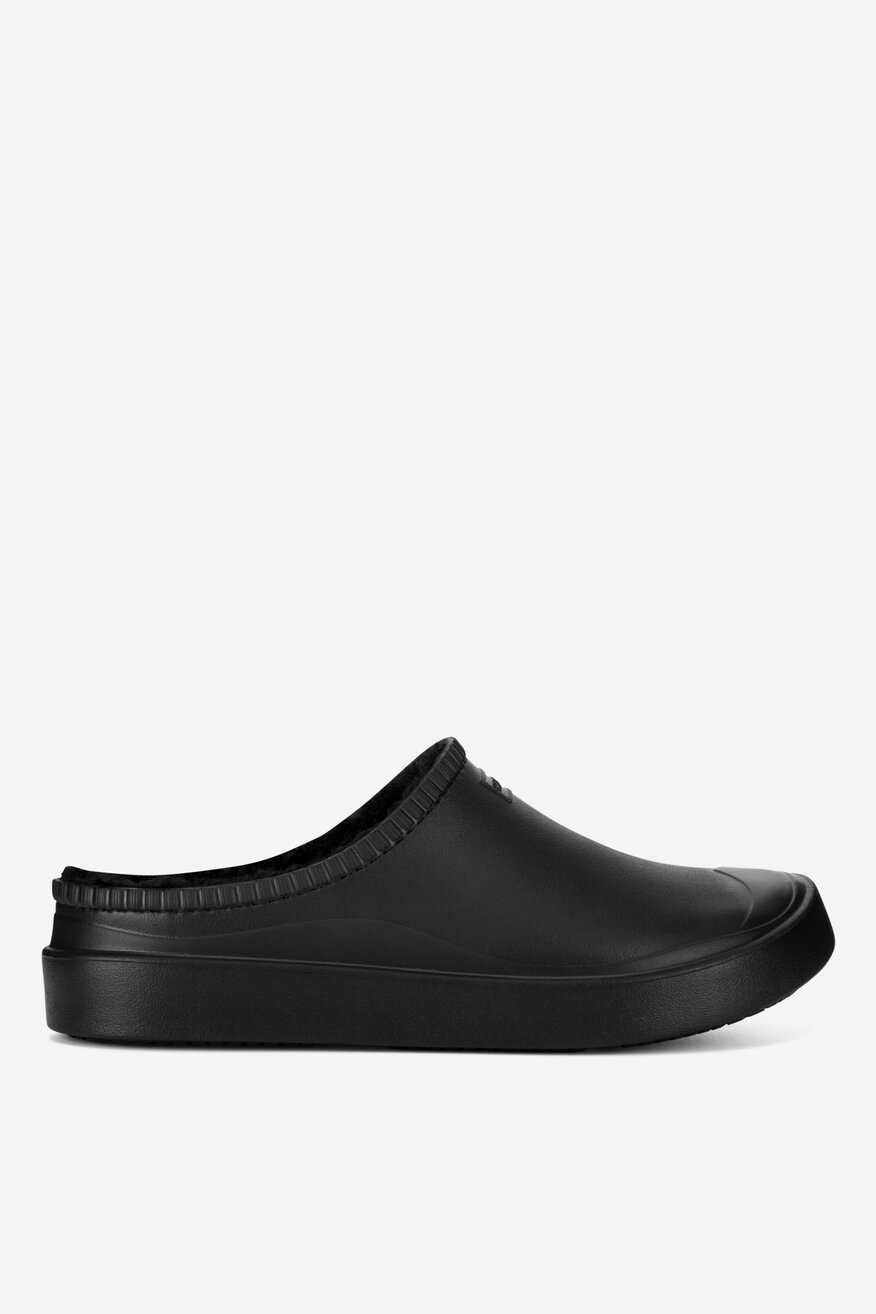 Klapki mule ocieplane