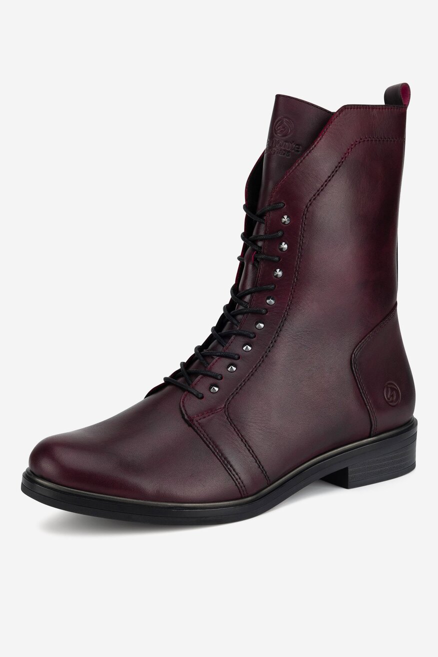 Trzewiki skórzane ocieplane