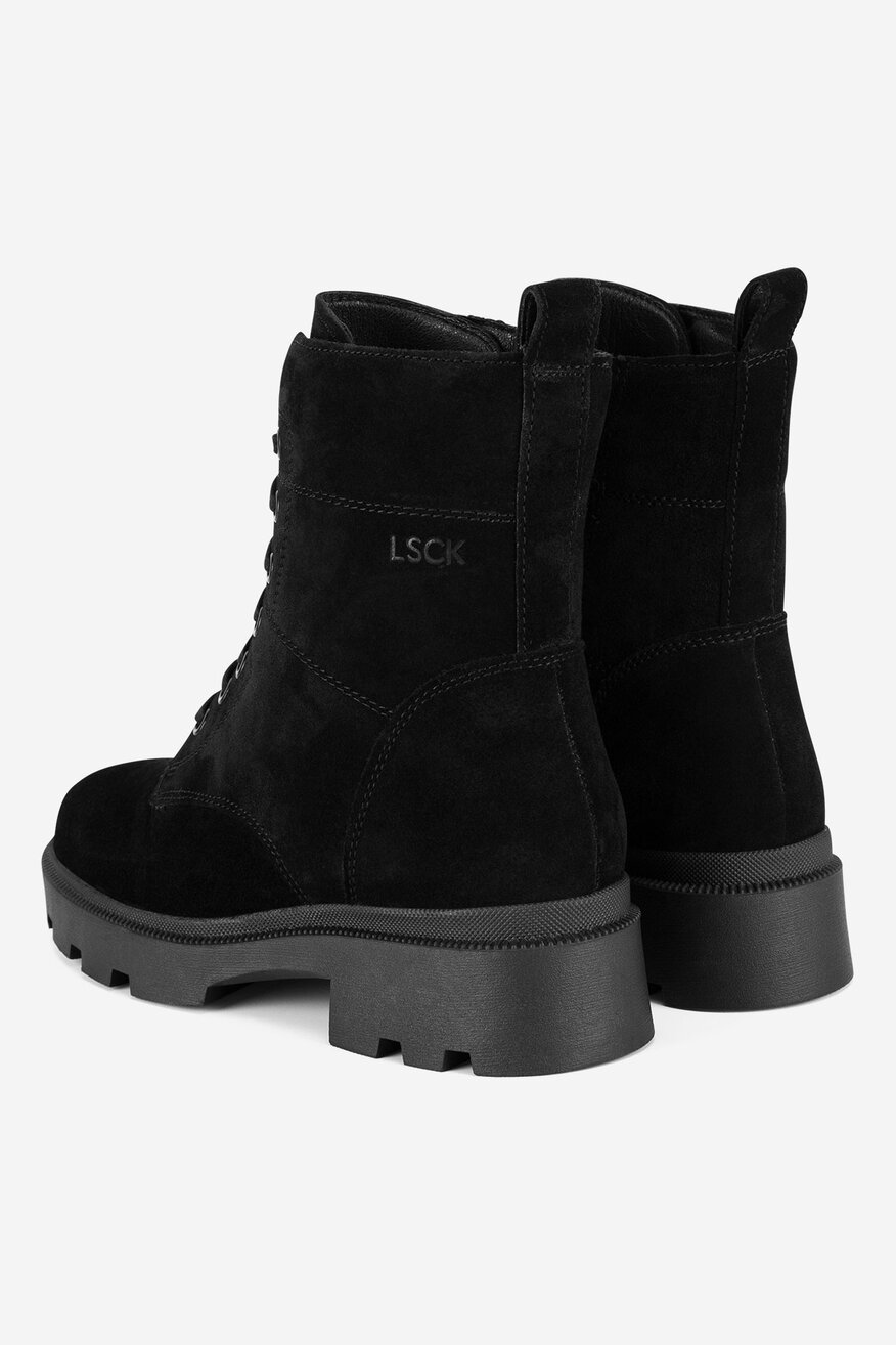 Trzewiki skórzane ocieplane