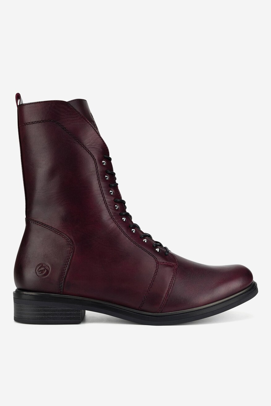 Trzewiki skórzane ocieplane