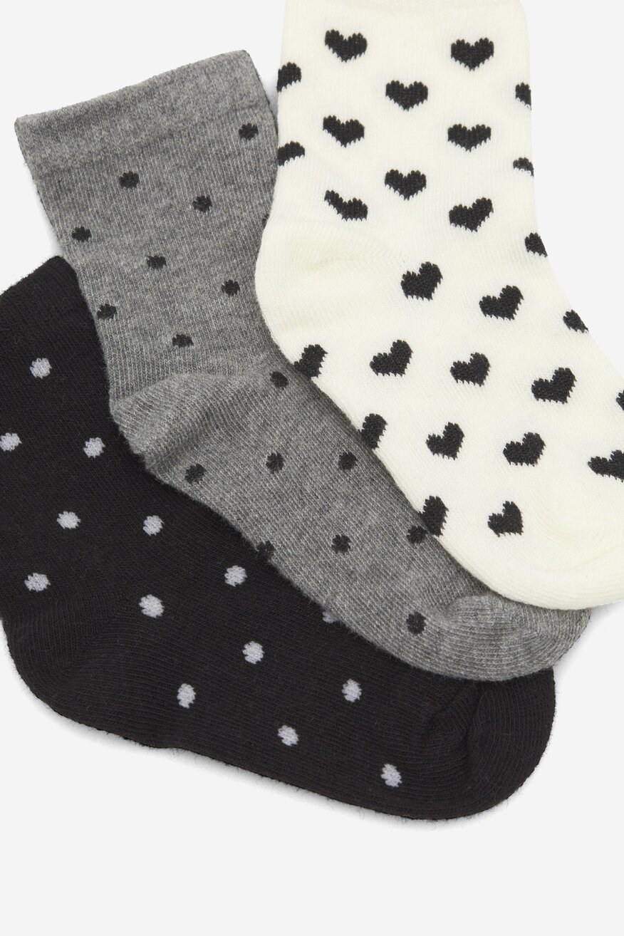 Skarpetki długie 3-pak