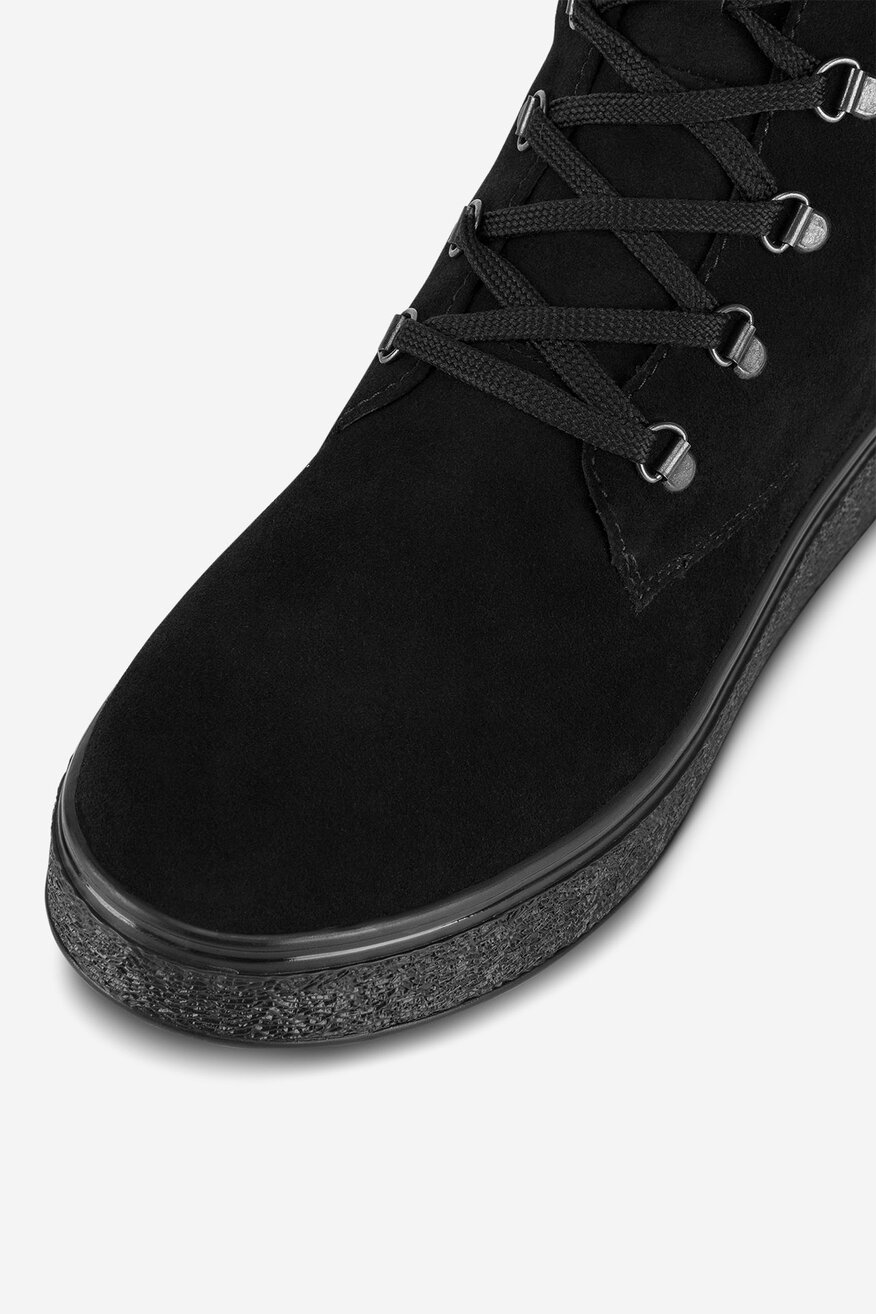 Trzewiki skórzane ocieplane