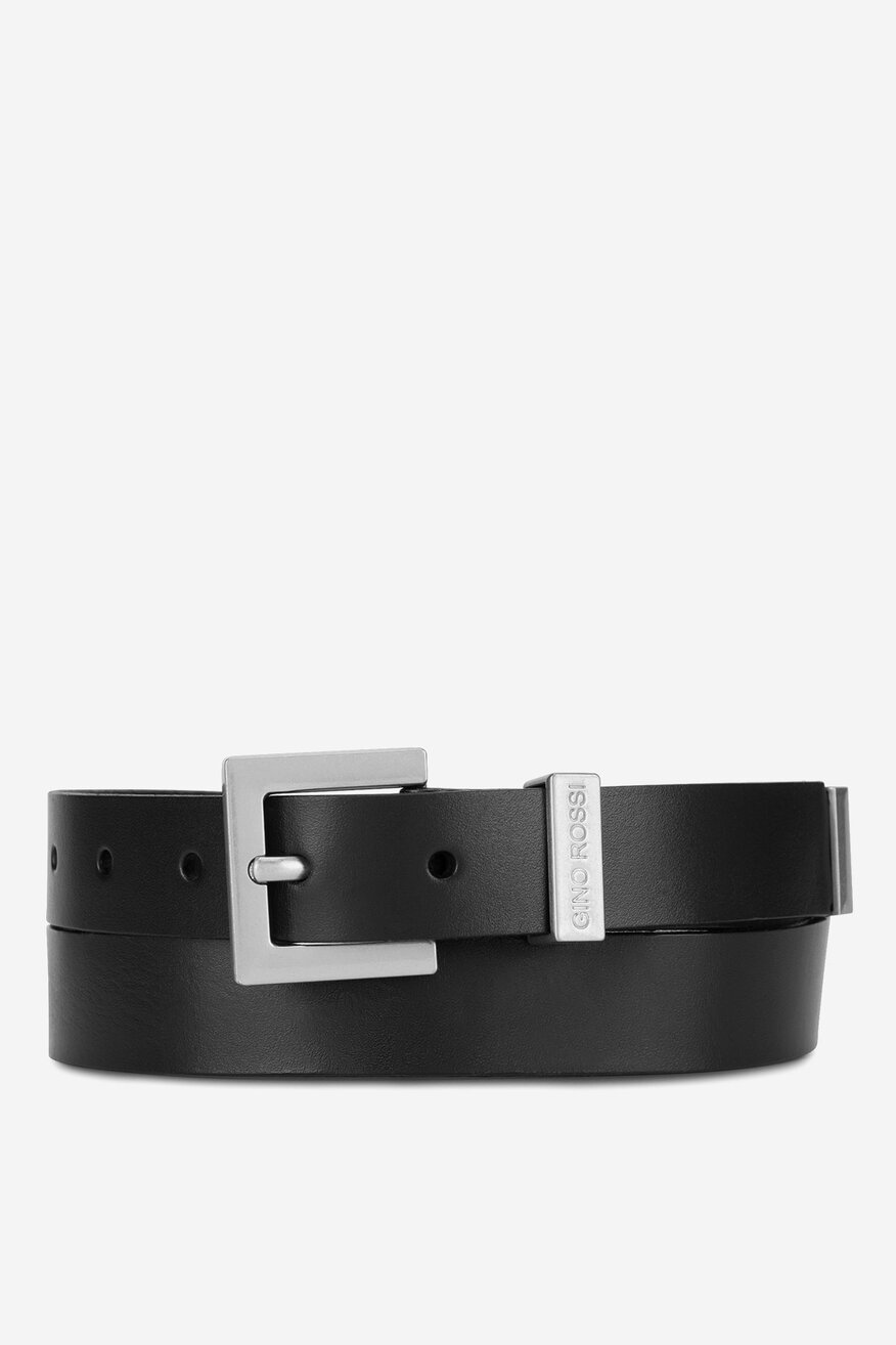 Pasek damski skórzany