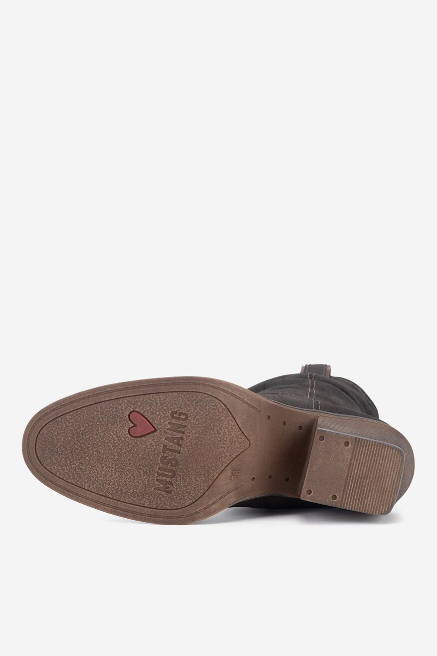 Botki ocieplane na słupku