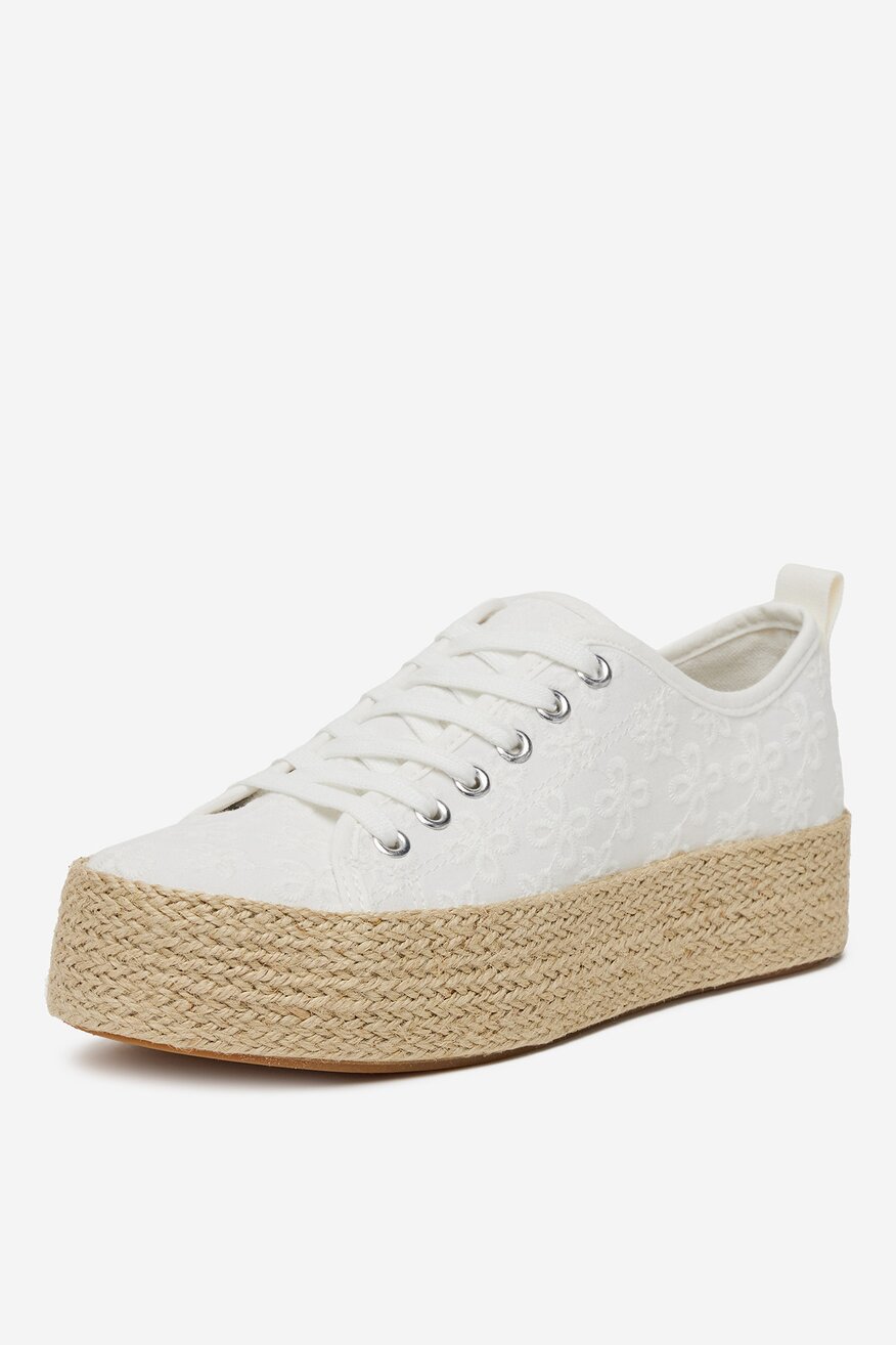 Espadryle sznurowane