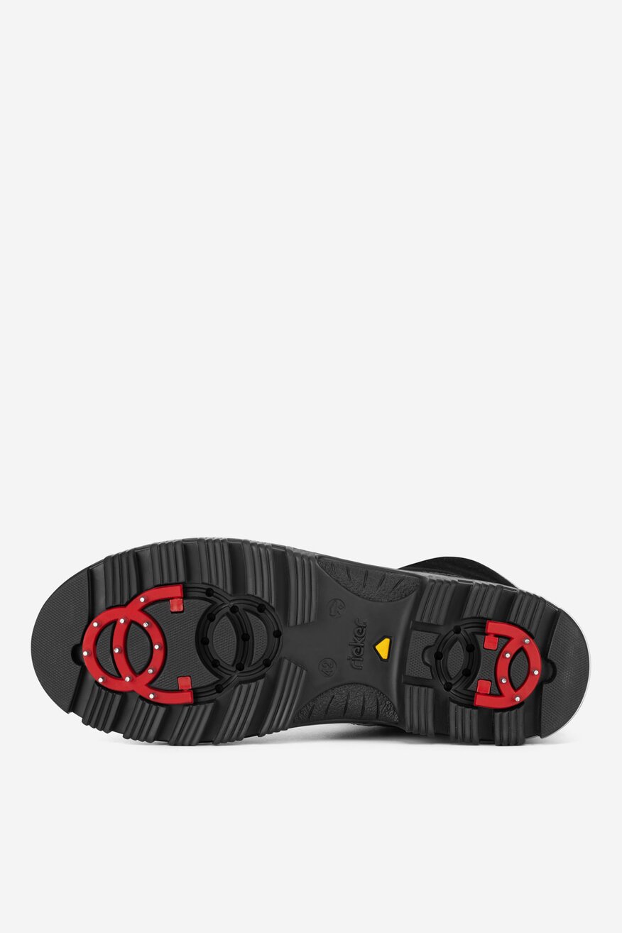 Botki skórzane ocieplane