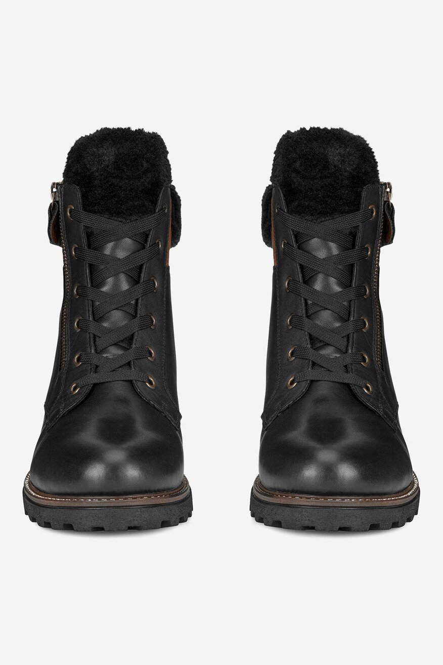 Trzewiki skórzane ocieplane