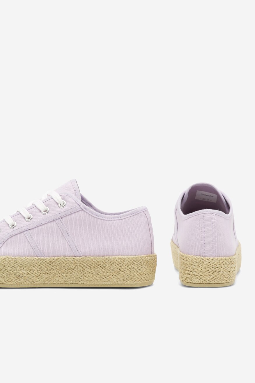 Espadryle na platformie