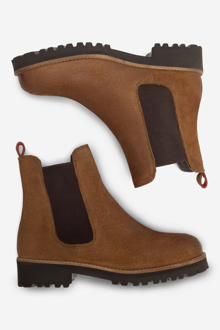 Sztyblety skórzane ocieplane