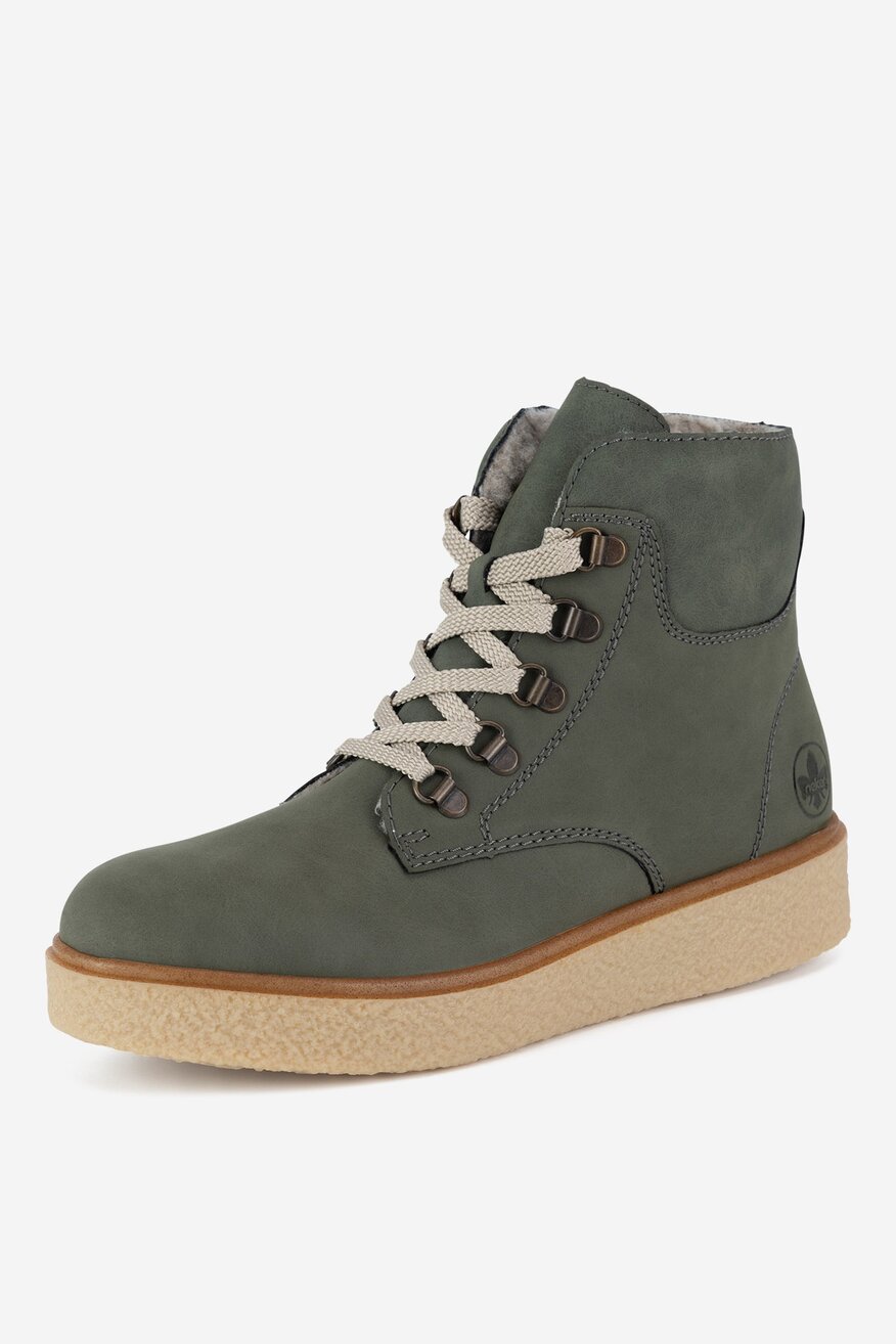 Trzewiki skórzane ocieplane