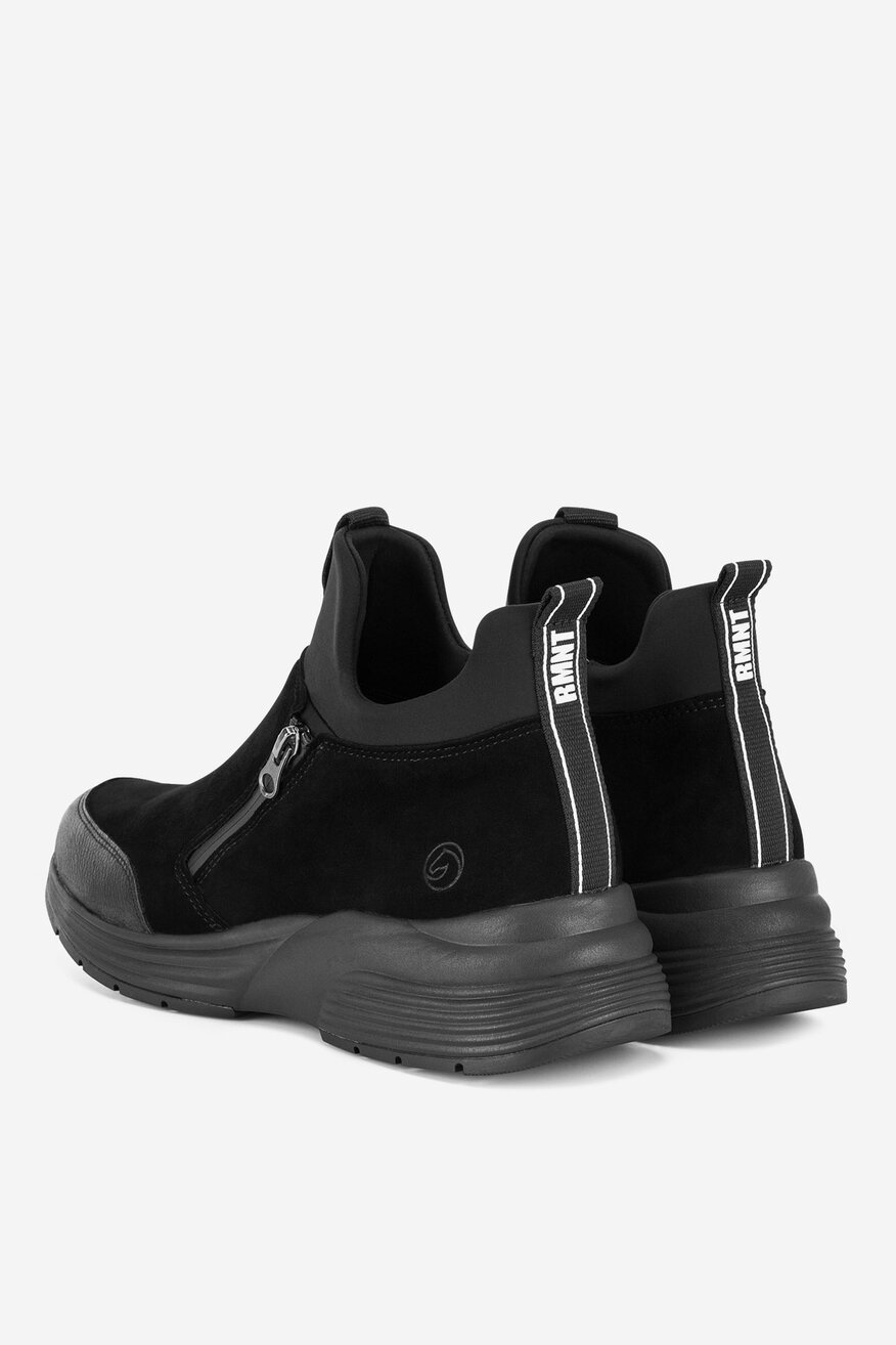 Botki skórzane ocieplane