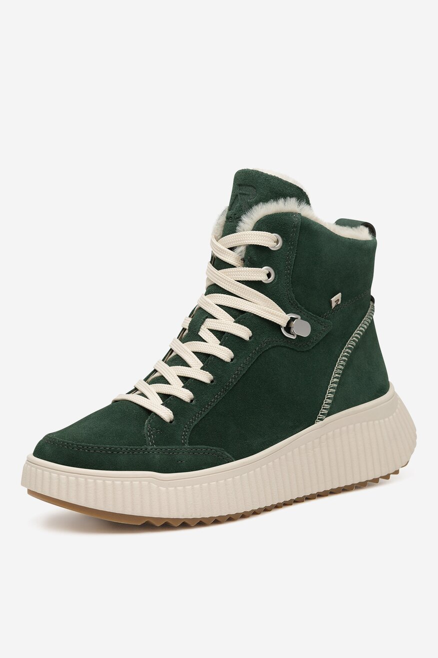 Trzewiki skórzane ocieplane