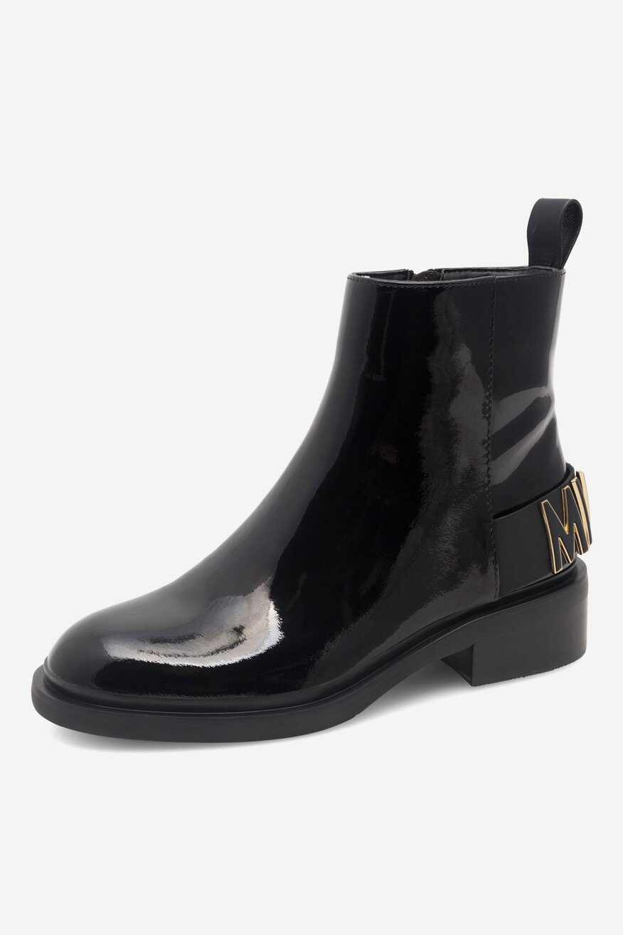 Botki skórzane ocieplane