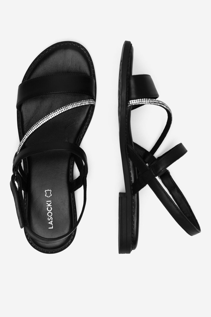 Sandały skórzane