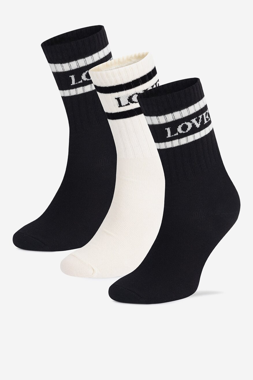 Skarpetki długie 3-pak