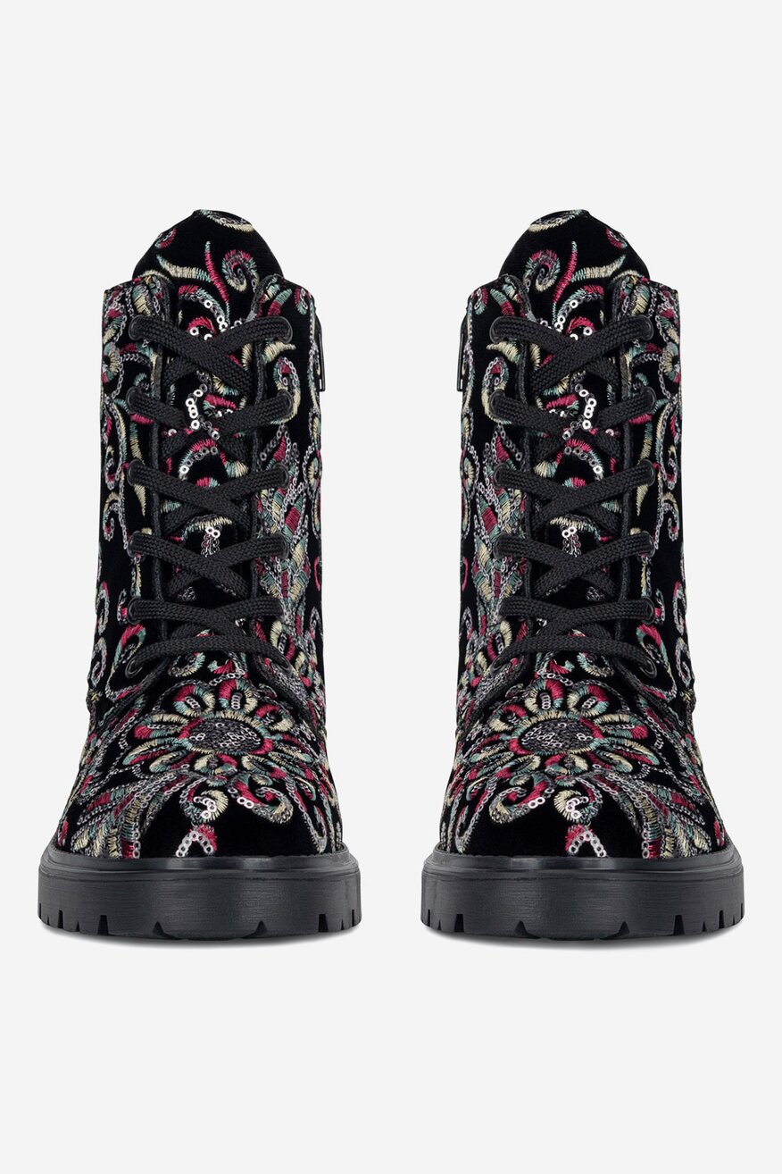 Trzewik skórzane ocieplane