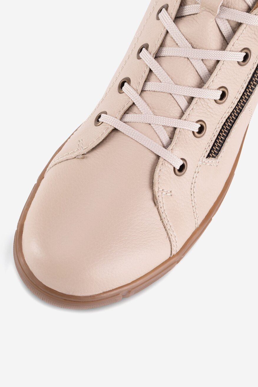 Trzewiki skórzane ocieplane