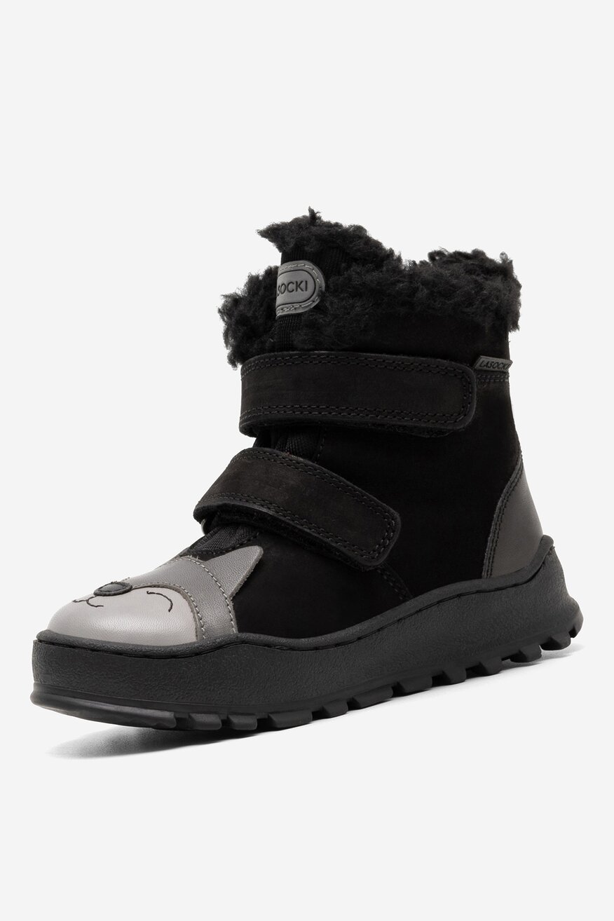 Trzewiki skórzane ocieplane