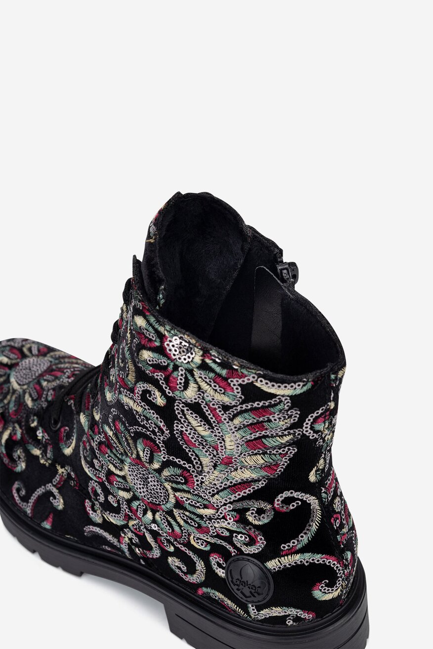 Trzewik skórzane ocieplane