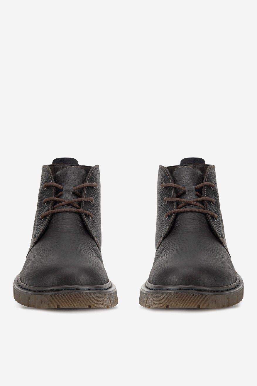 Trzewiki skórzane ocieplane