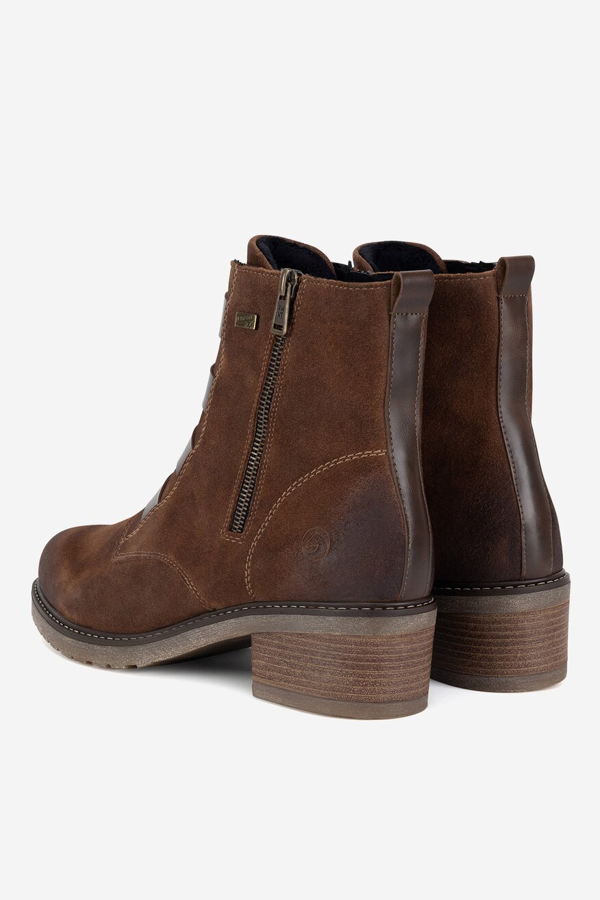 Trzewiki skórzane na słupku