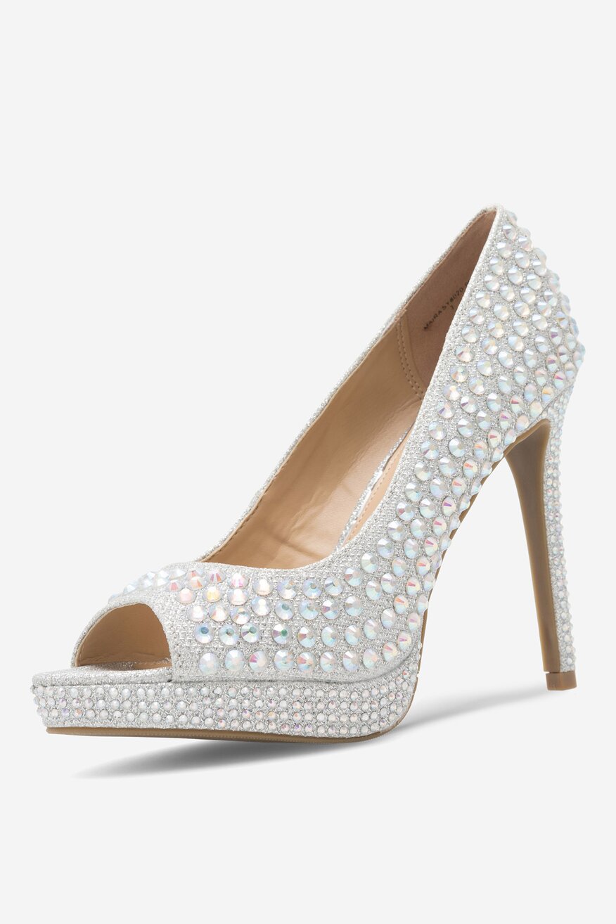 Czółenka na szpilce i platformie