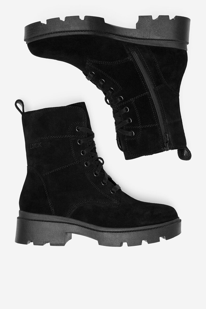 Trzewiki skórzane ocieplane