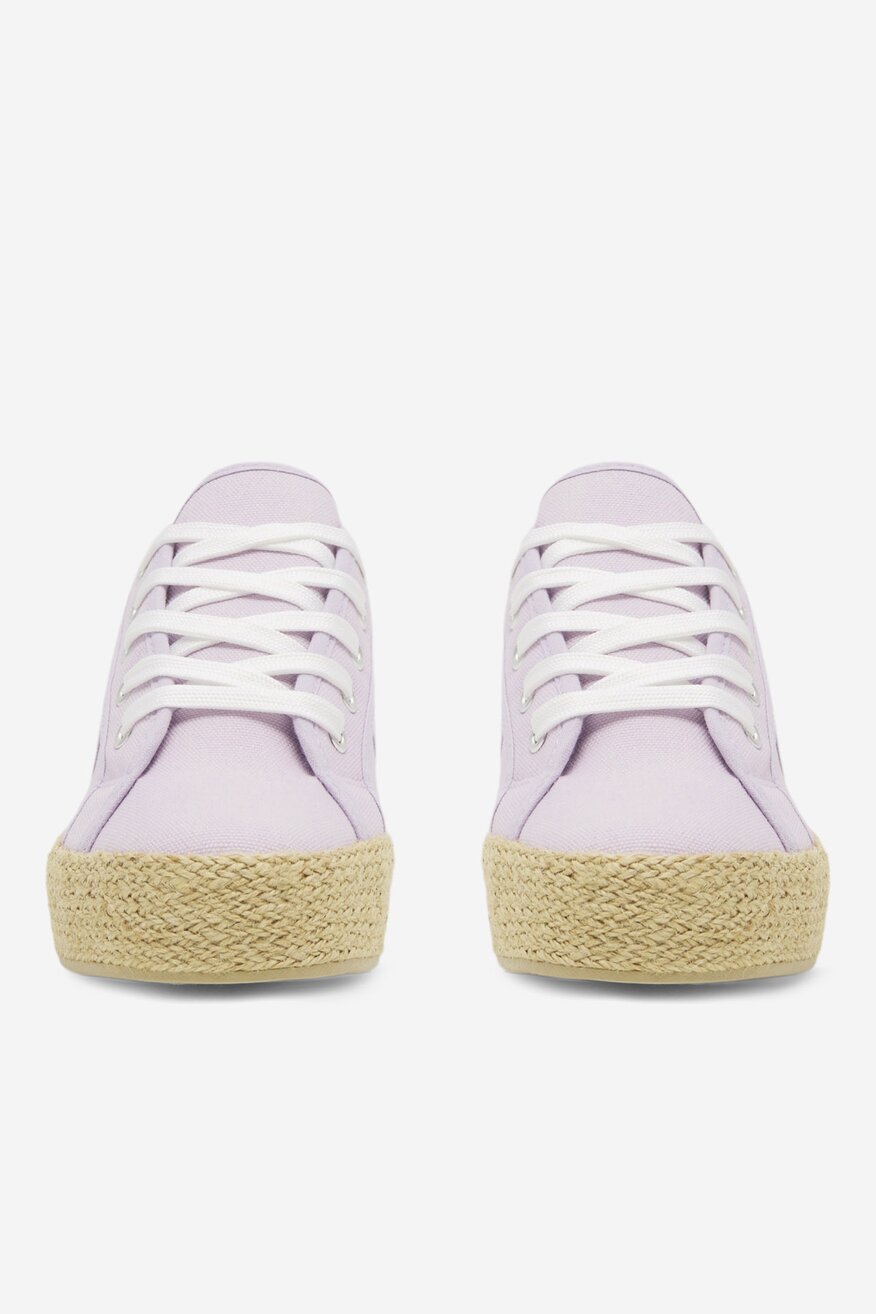 Espadryle na platformie