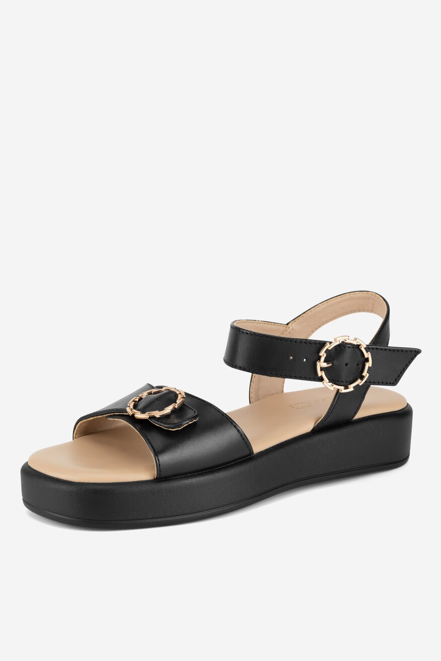 Sandały skórzane