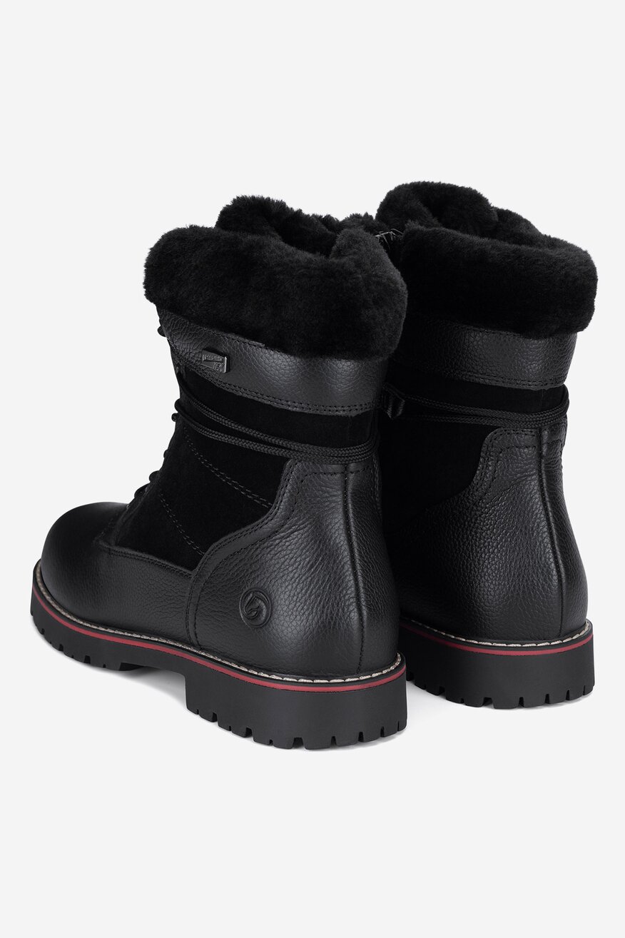 Trzewiki skórzane ocieplane