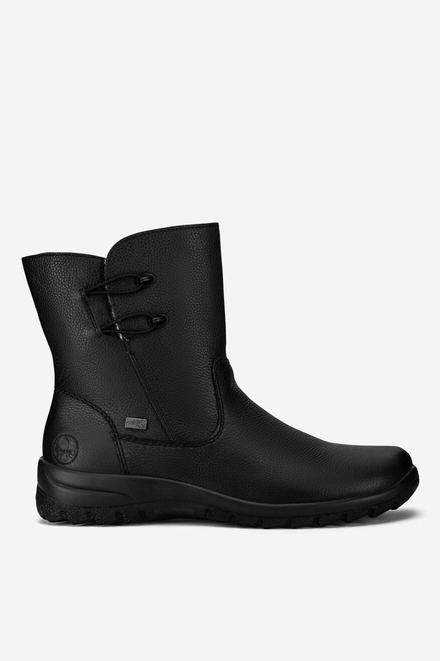 Botki skórzane ocieplane