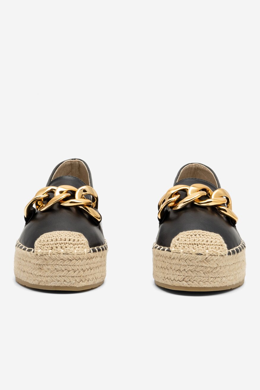 Espadryle na platformie