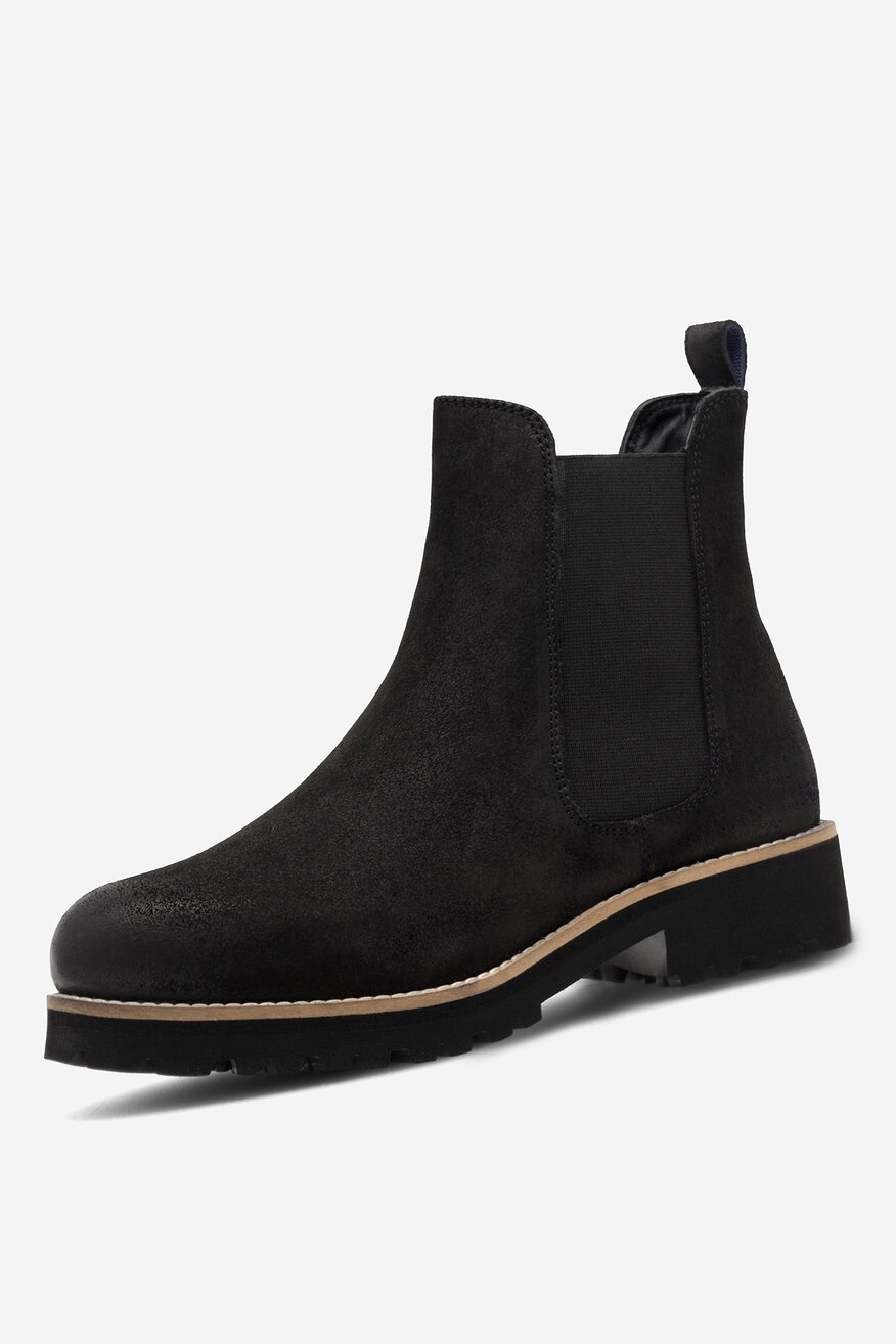 Sztyblety skórzane ocieplane