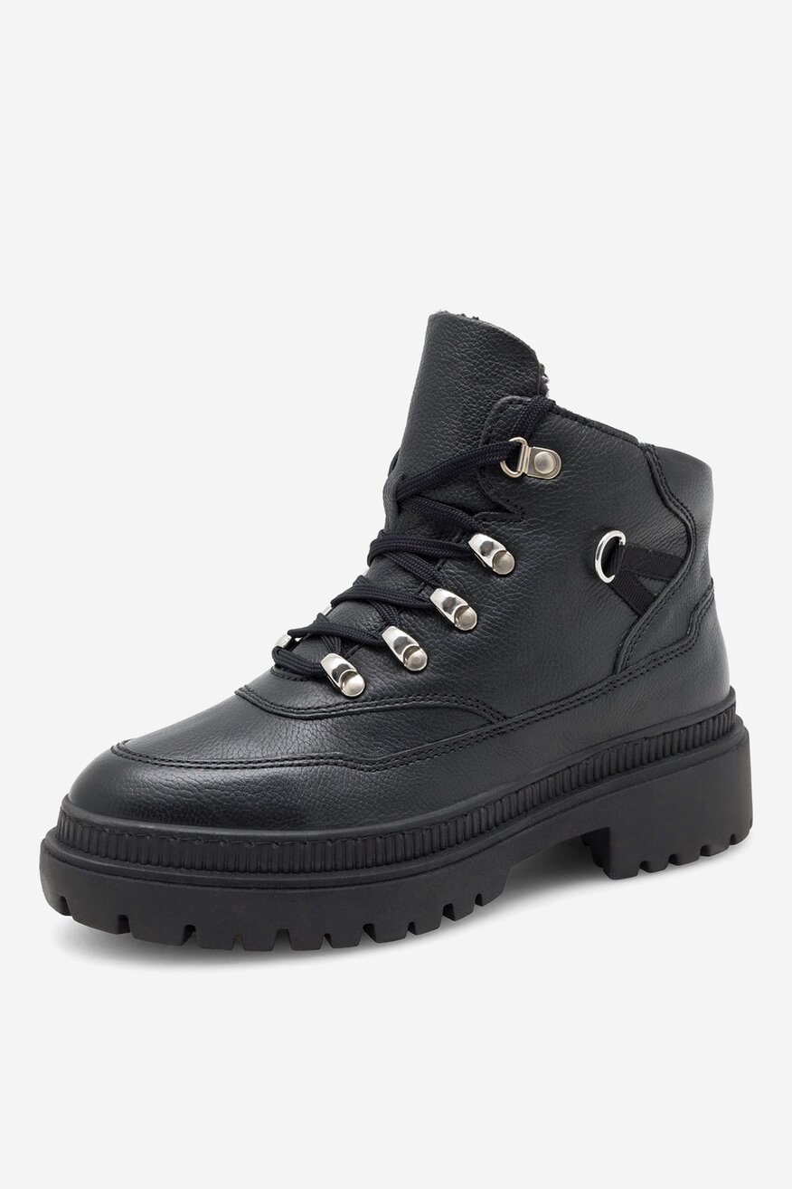 Trzewiki skórzane ocieplane