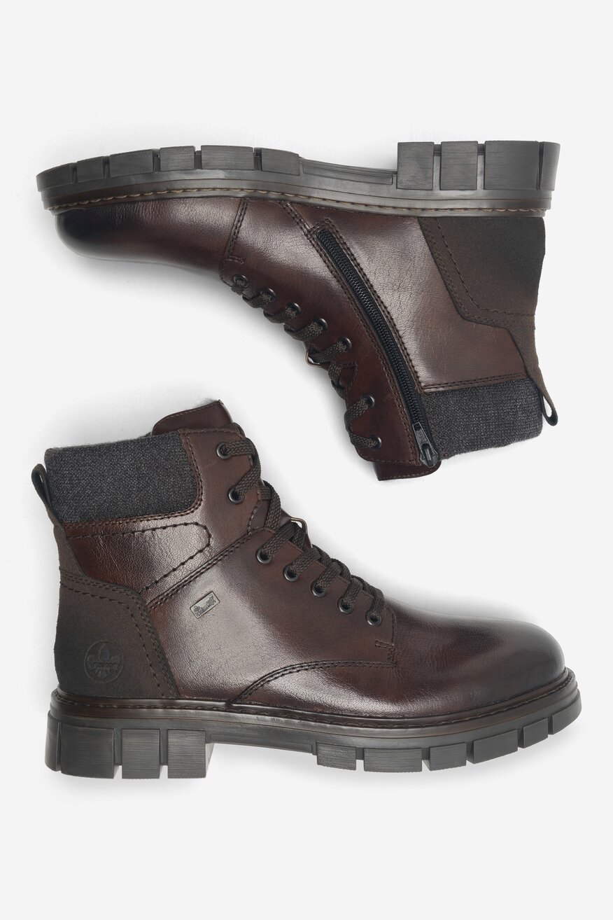 Trzewiki skórzane ocieplane