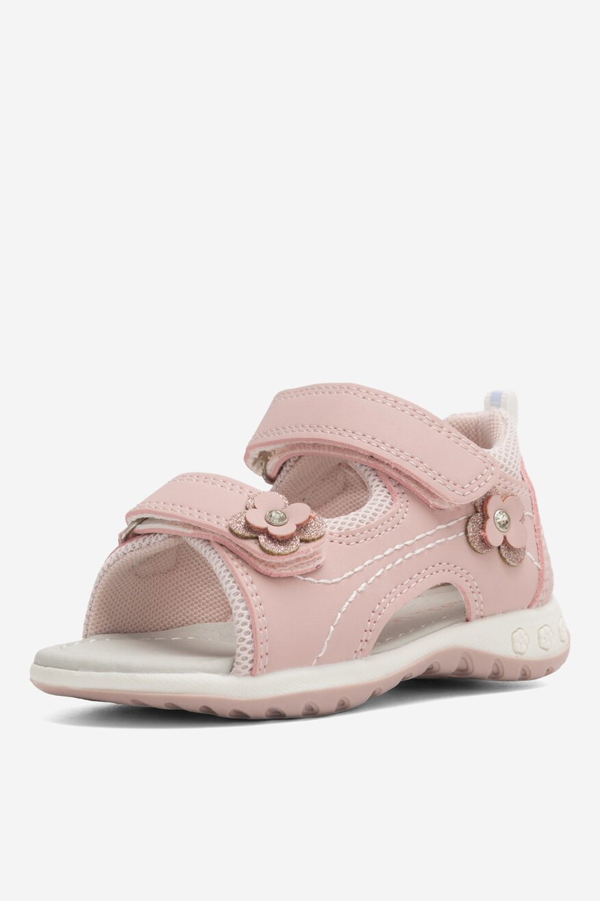 Sandały różowe