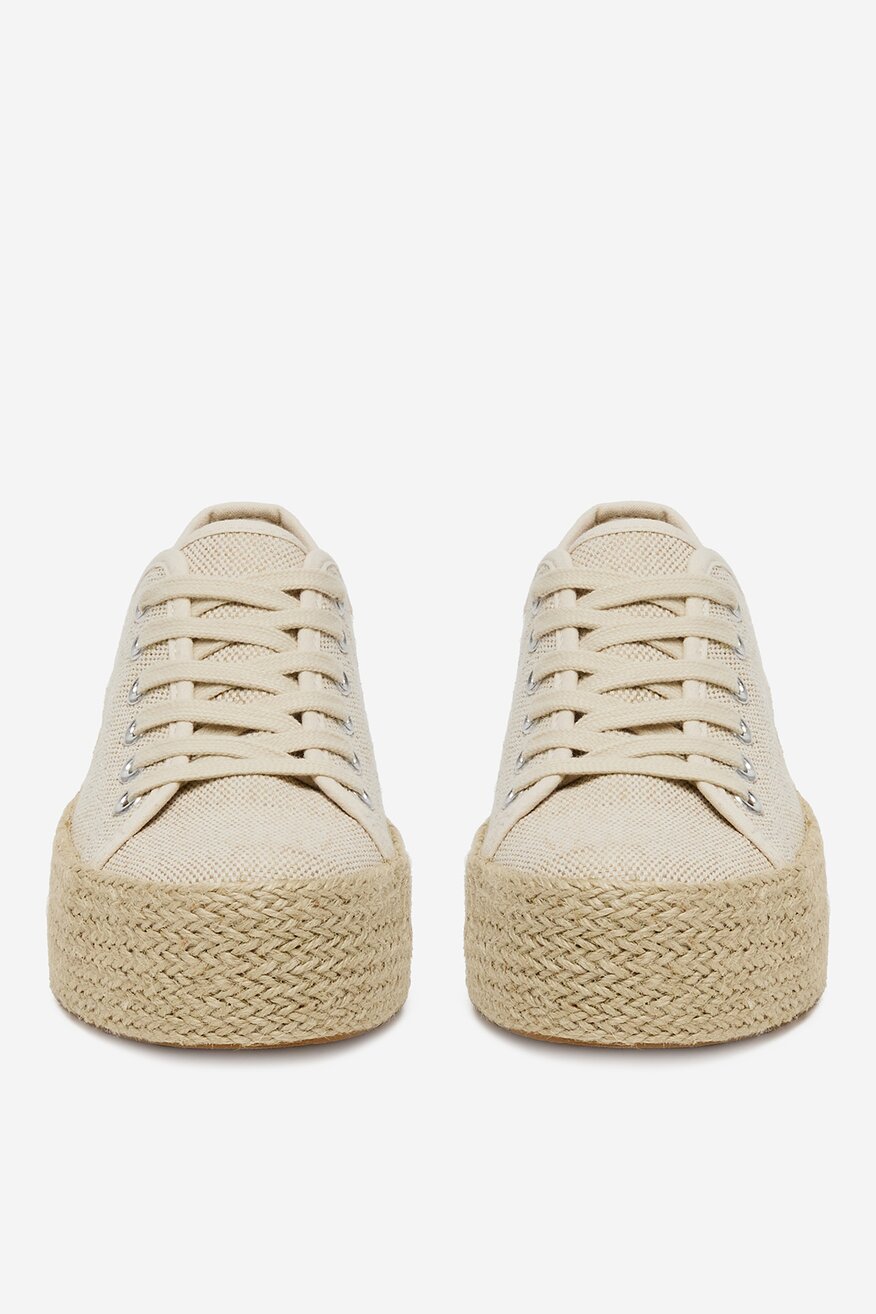 Espadryle sznurowane