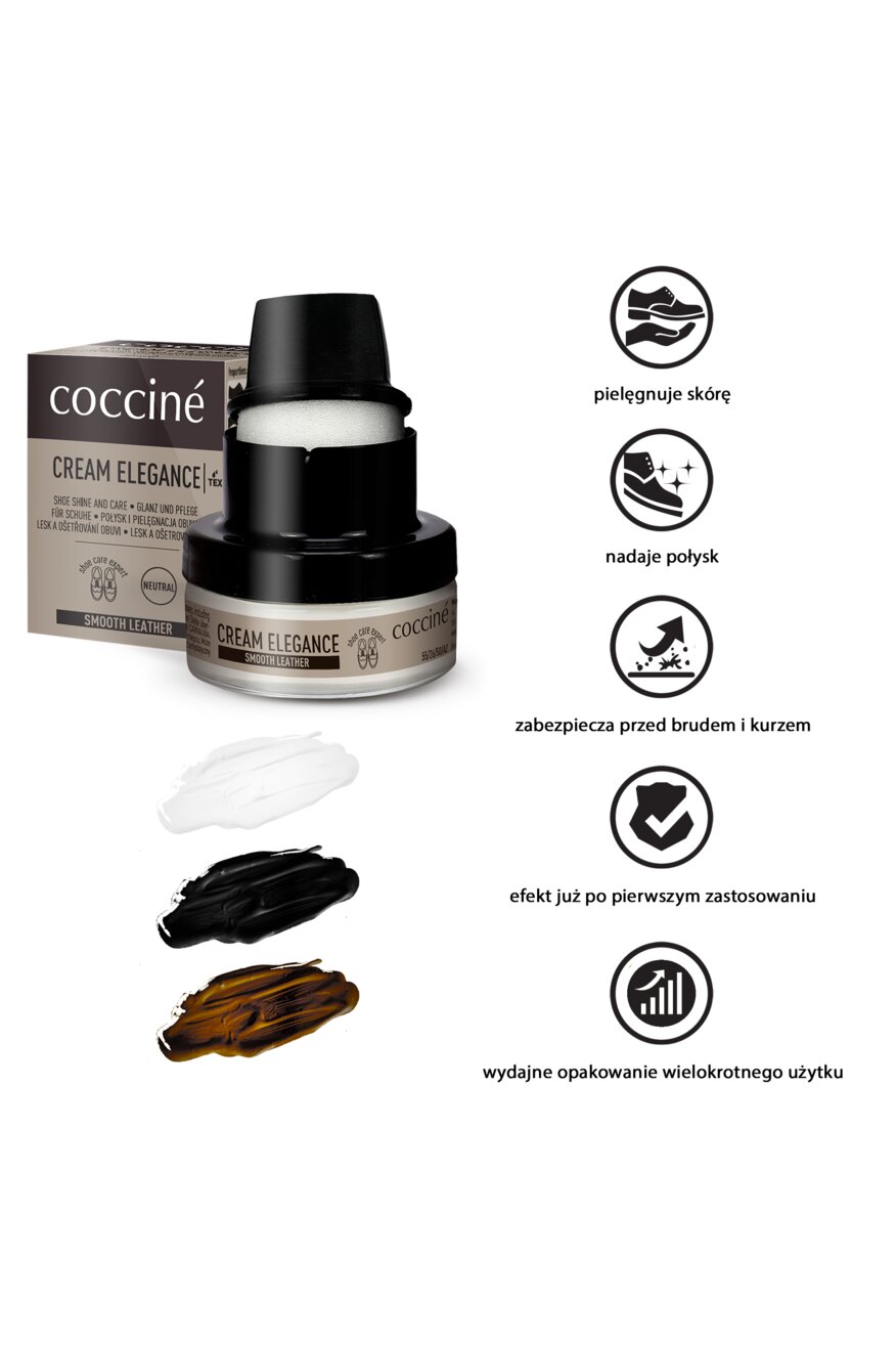 Krem do obuwia brązowy