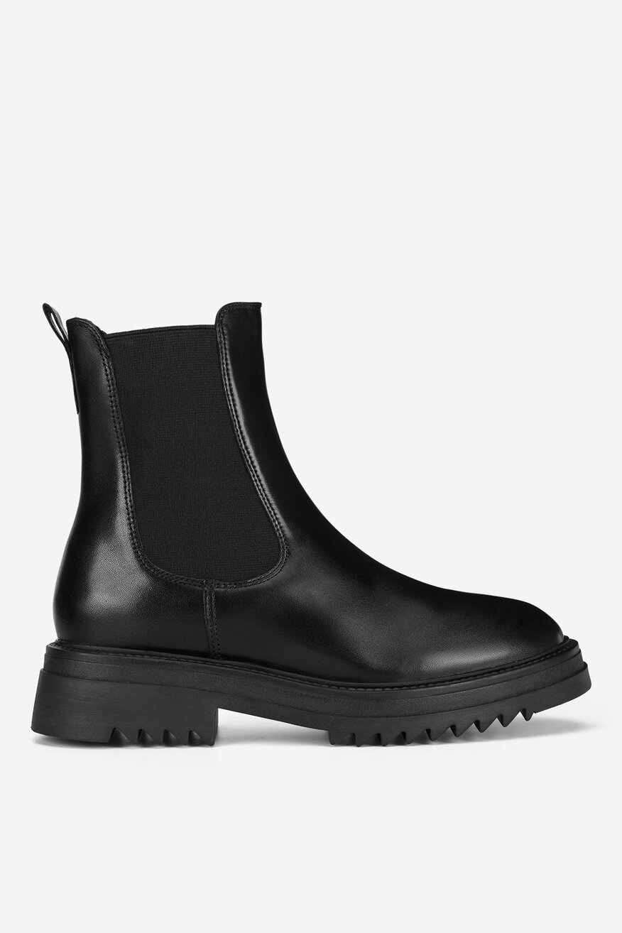 Sztyblety skórzane ocieplane