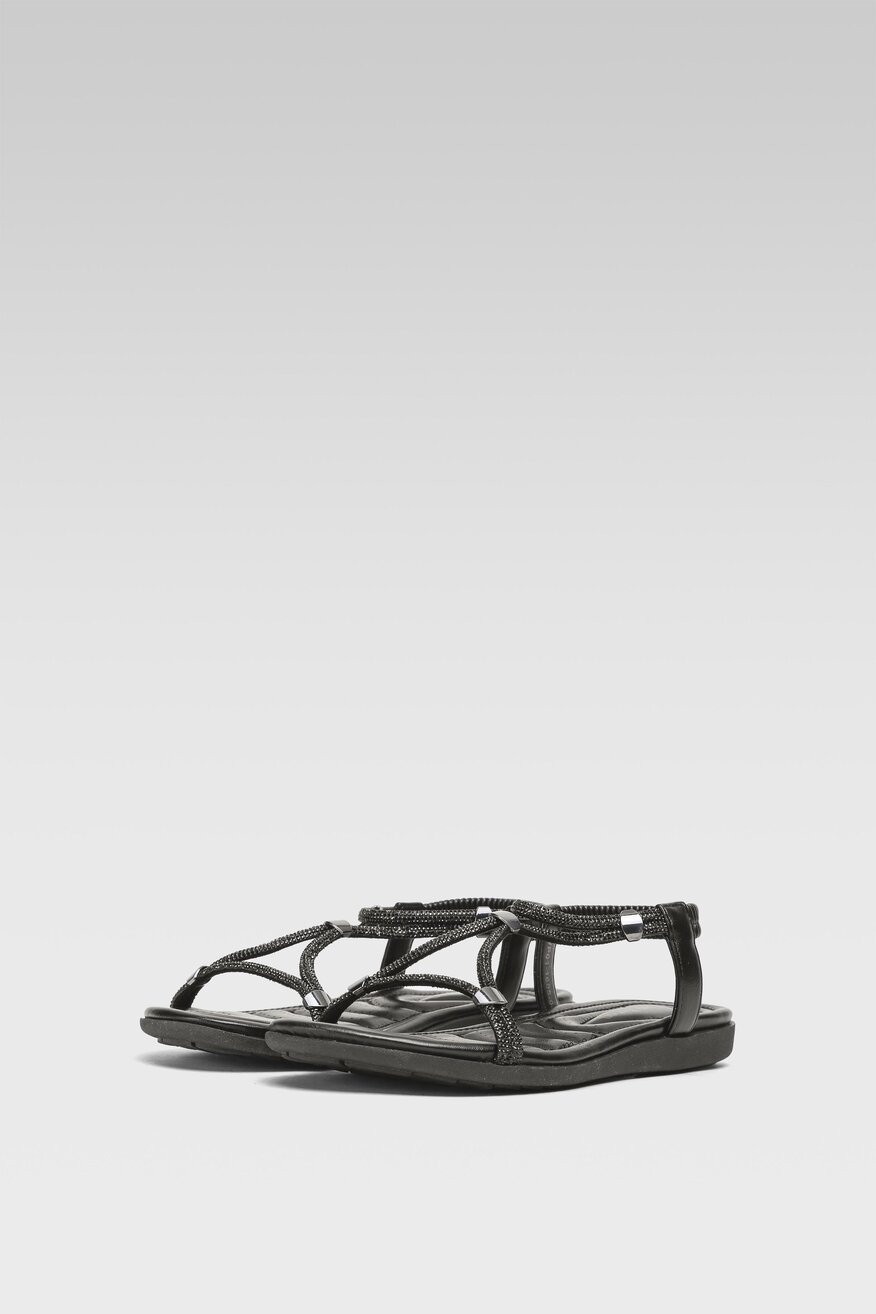 Sandały czarne