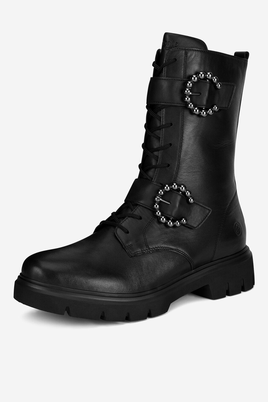 Trzewiki skórzane ocieplane