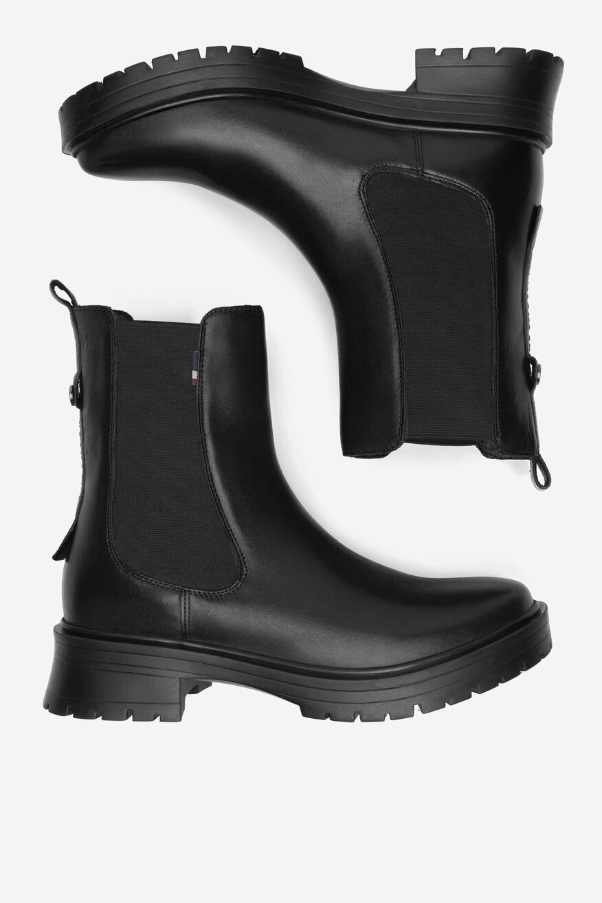 Sztyblety skórzane ocieplane